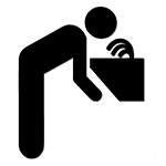 drinking fountain pictogram 150×150 1 : alpha dog ada signs