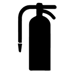 fire extinguisher pictogram 150×150 1 : alpha dog ada signs