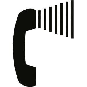 iso official volume control telephone icon 300×300 1 : alpha dog ada signs