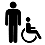 man handicap icon 300×300 1 : alpha dog ada signs