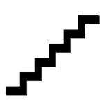 stairs pictogram 150×150 1 : alpha dog ada signs