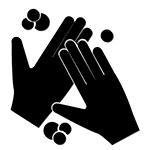 wash hands pictogram 150×150 1 : alpha dog ada signs