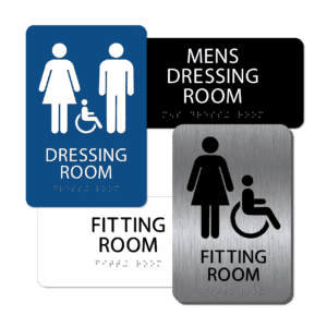 Dressing / Fitting Room Signs
