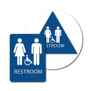 Unisex Bathroom Signs