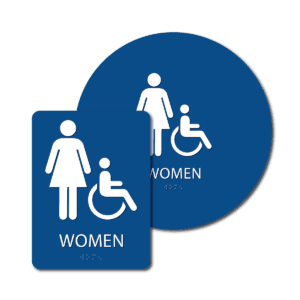 Women's Bathroom Signs