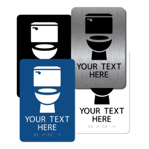 Custom All Gender Bathroom Sign