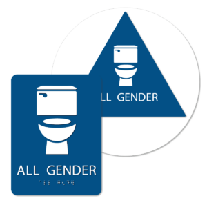 All Gender Bathroom Sign Bundle