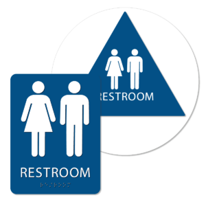 Unisex Bathroom Sign Bundle