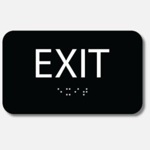 Exit & Emergency Signs
